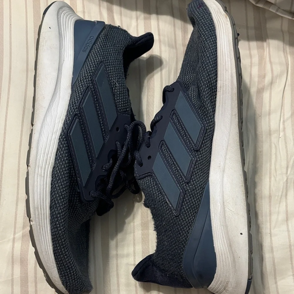 Adidas Dark Blue Athletic Shoes